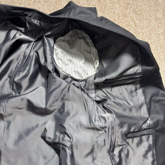 Ermenegildo Zegna MICCHA 221225 Mila Suit Jacket Dark Grey Micronsphere 46L 56L - Picture 15 of 16